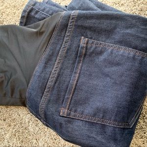 Loft - Size 8 Maternity - Dark Wash Skinny Jeans
